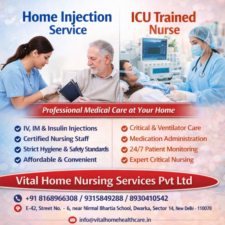 Home Injection Service in Gurgaon