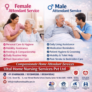 Female Attendant Service in Gurgaon