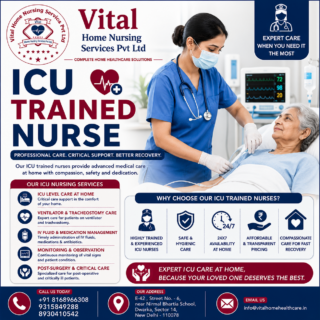 ICU Trained Nurse in Gurgaon (Gurugram)
