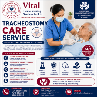 Tracheostomy Care Service in Gurgaon (Gurugram)