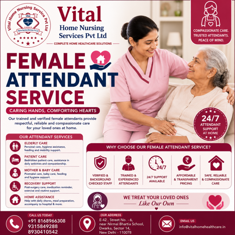 Female Attendant Service in Gurgaon (Gurugram)
