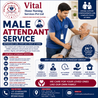 Male Attendant Service in Gurgaon (Gurugram)