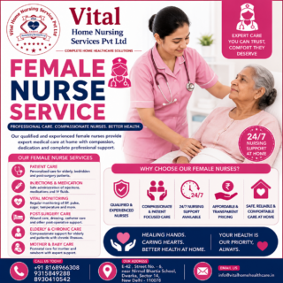 Female Nurse Service in Gurgaon (Gurugram)