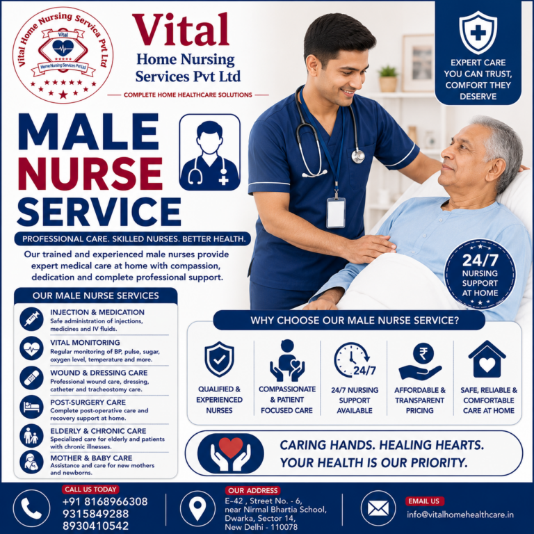 Male Nurse Service in Gurgaon (Gurugram)