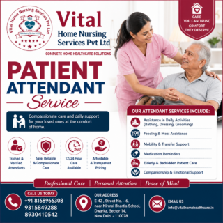Patient Attendant Service in Gurgaon (Gurugram)