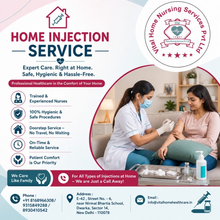 Home Injection Service in Gurgaon