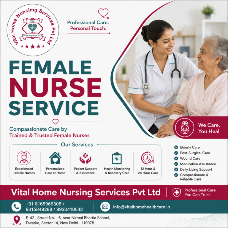 Female Nurse Service in Noida