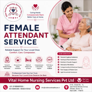 Female Attendant Service in Noida
