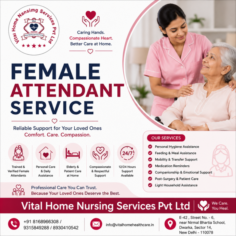 Female Attendant Service in Noida