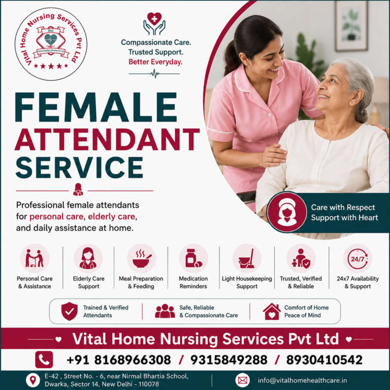 Female Attendant Service in Noida