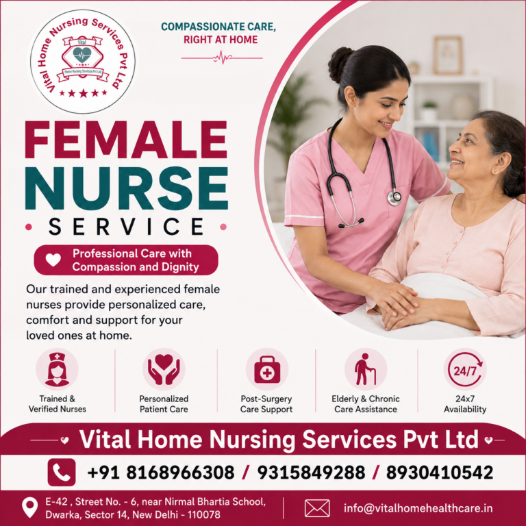 Female Nurse Service in Noida