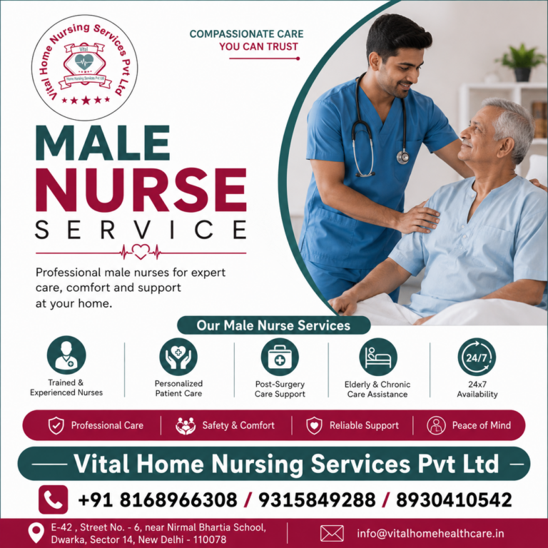 Male Nurse Service in Noida
