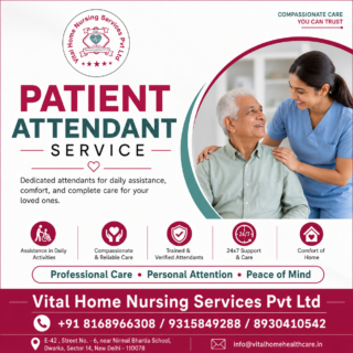Patient Attendant Service in Noida