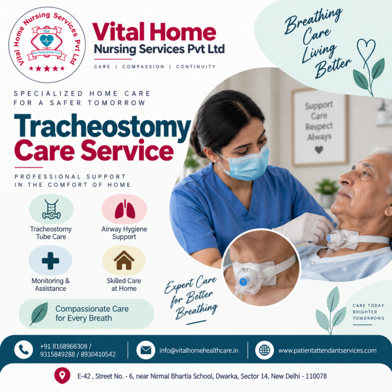 Tracheostomy Care Service in Noida