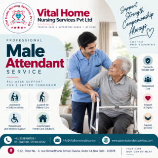 Male Attendant Service in Noida India