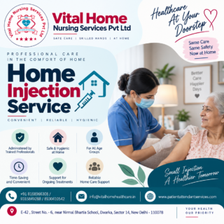 Home Injection Service in Noida India