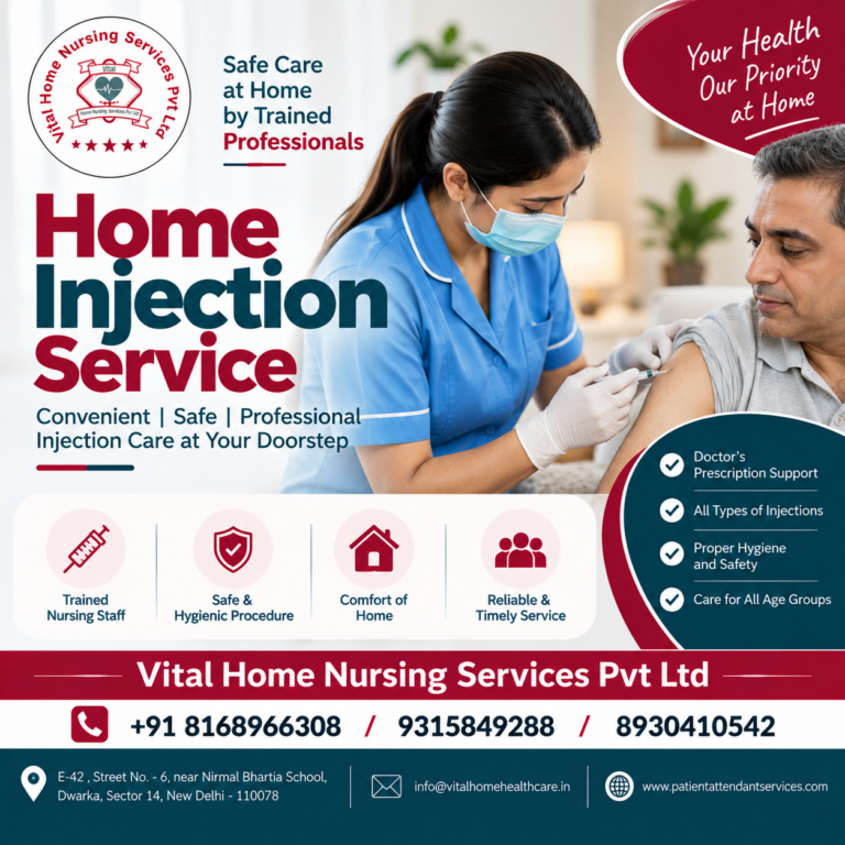 Home Injection Service in Noida
